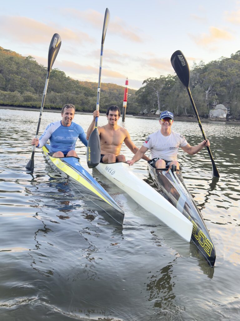 Kayakers on the water