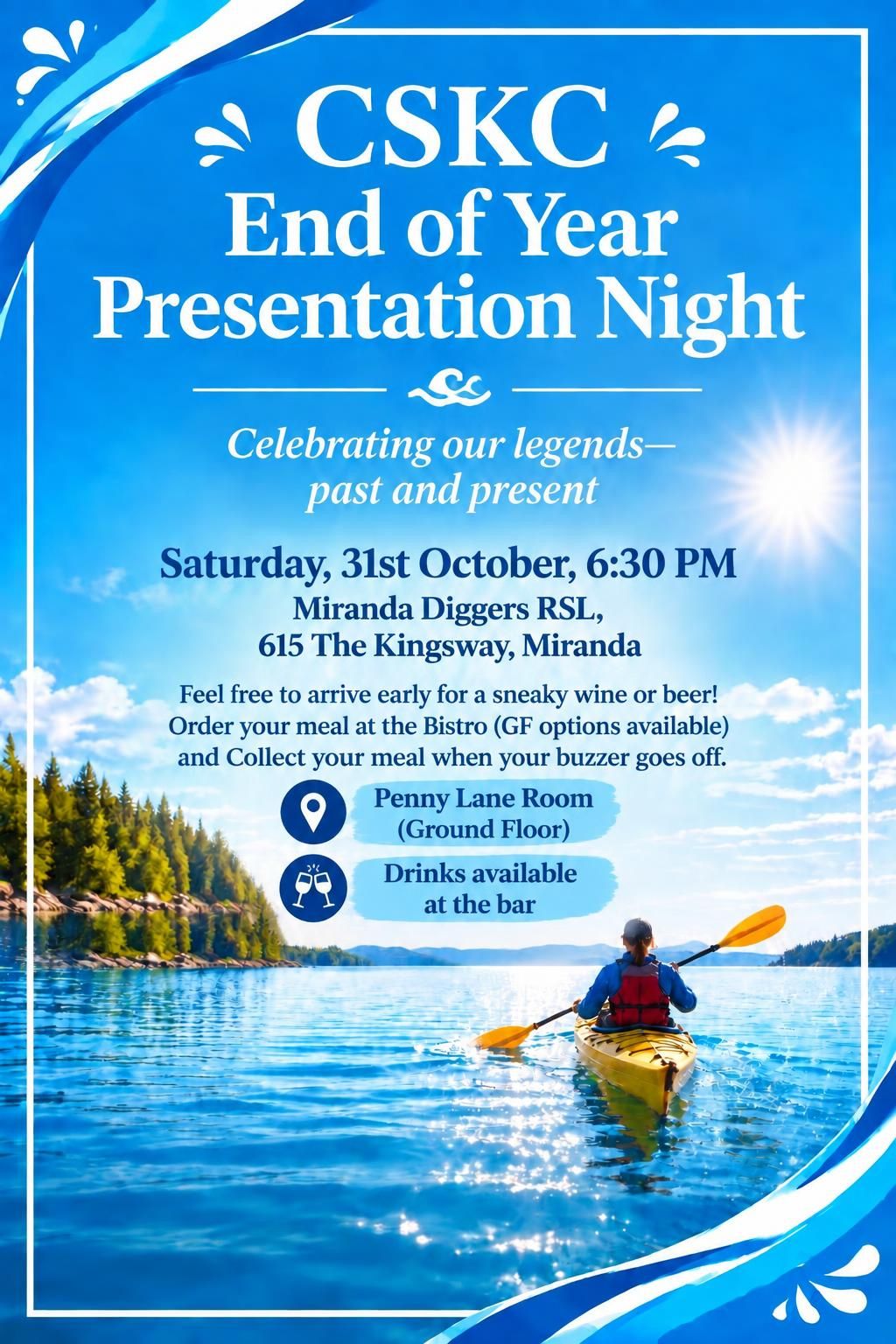 Presentation Night Flyer